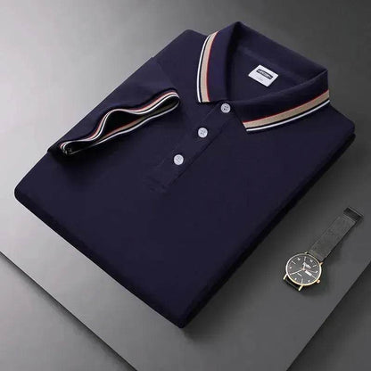 Summer Men's Polo Shirt Lapel T-shirt Collar T-shirt for Men - www.Shopthatapp.com #