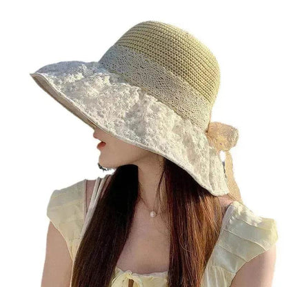 Summer Seaside Vacation Sun Protection Sun Hat Fashion Foldable - www.Shopthatapp.com #