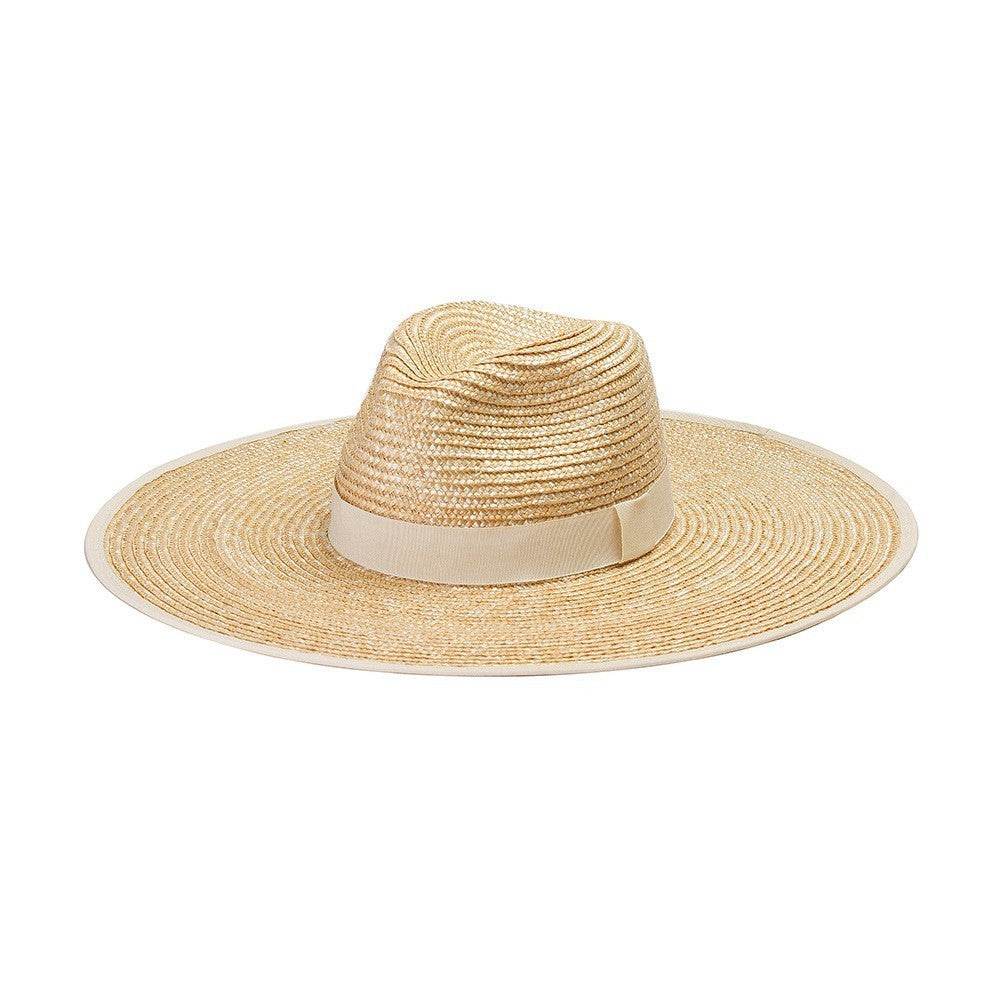Summer Travel Leisure French Retro Hat Women's Top Wide Brim Straw Sun Hat for women - www.Shopthatapp.com #