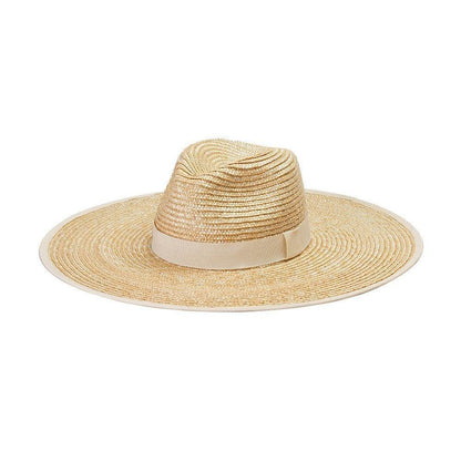 Summer Travel Leisure French Retro Hat Women's Top Wide Brim Straw Sun Hat for women - www.Shopthatapp.com #