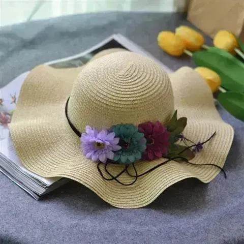 Summer wreath parent-child hat - www.Shopthatapp.com #