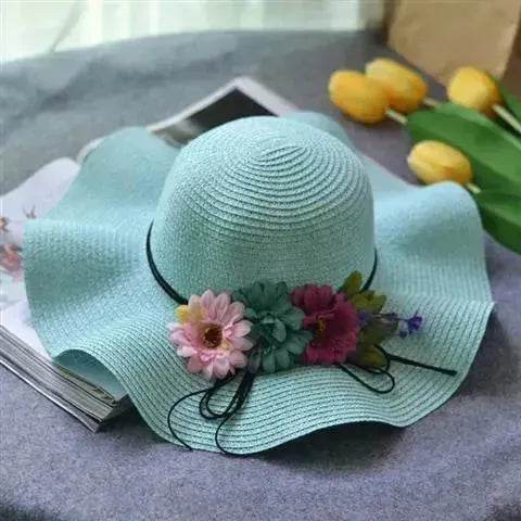 Summer wreath parent-child hat - www.Shopthatapp.com #
