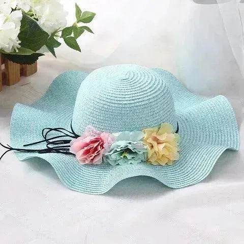Summer wreath parent-child hat - www.Shopthatapp.com #