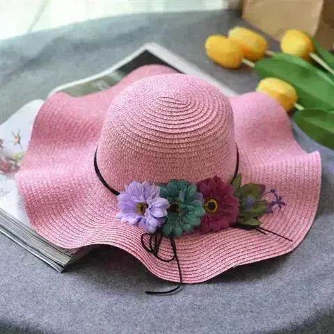 Summer wreath parent-child hat - www.Shopthatapp.com #