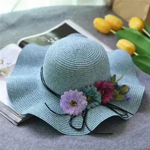 Summer wreath parent-child hat - www.Shopthatapp.com #