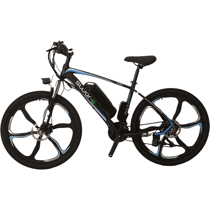 Swar-E Bike 2024 - Blue & Black (SB26-350)-Outdoor Sporting goods camping-www.Shopthatapp.com-Swar-e