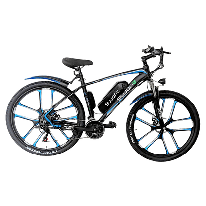 Swar-E Bike 2024 - Blue & Black (SB27-350)-Outdoor Sporting goods camping-www.Shopthatapp.com-Swar-e