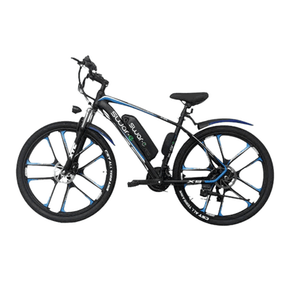 Swar-E Bike 2024 - Blue & Black (SB27-350)-Outdoor Sporting goods camping-www.Shopthatapp.com-Swar-e
