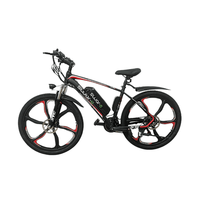 Swar-E Bike 2024 - Red & Black (SB26-350) - Www.Shopthatapp.com