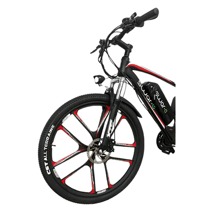 Swar-E Bike 2024 - Red & Black (SB27-350) - Www.Shopthatapp.com
