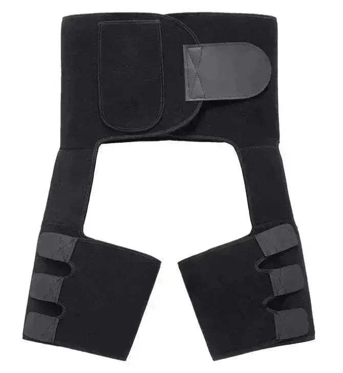 Sweat High Waist Thigh Trimmer Butt Lifter Shapewear Belt 3 In 1 Adjustable Belt - www.Shopthatapp.com