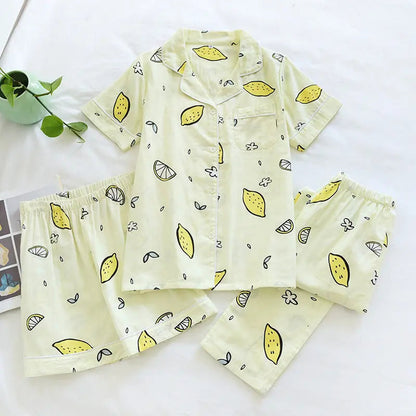 Sweet Purified Cotton Gauze Pajamas For Women - www.Shopthatapp.com #
