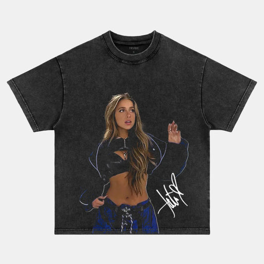 Tate McRae: Music Icon Tee V10 - www.Shopthatapp.com