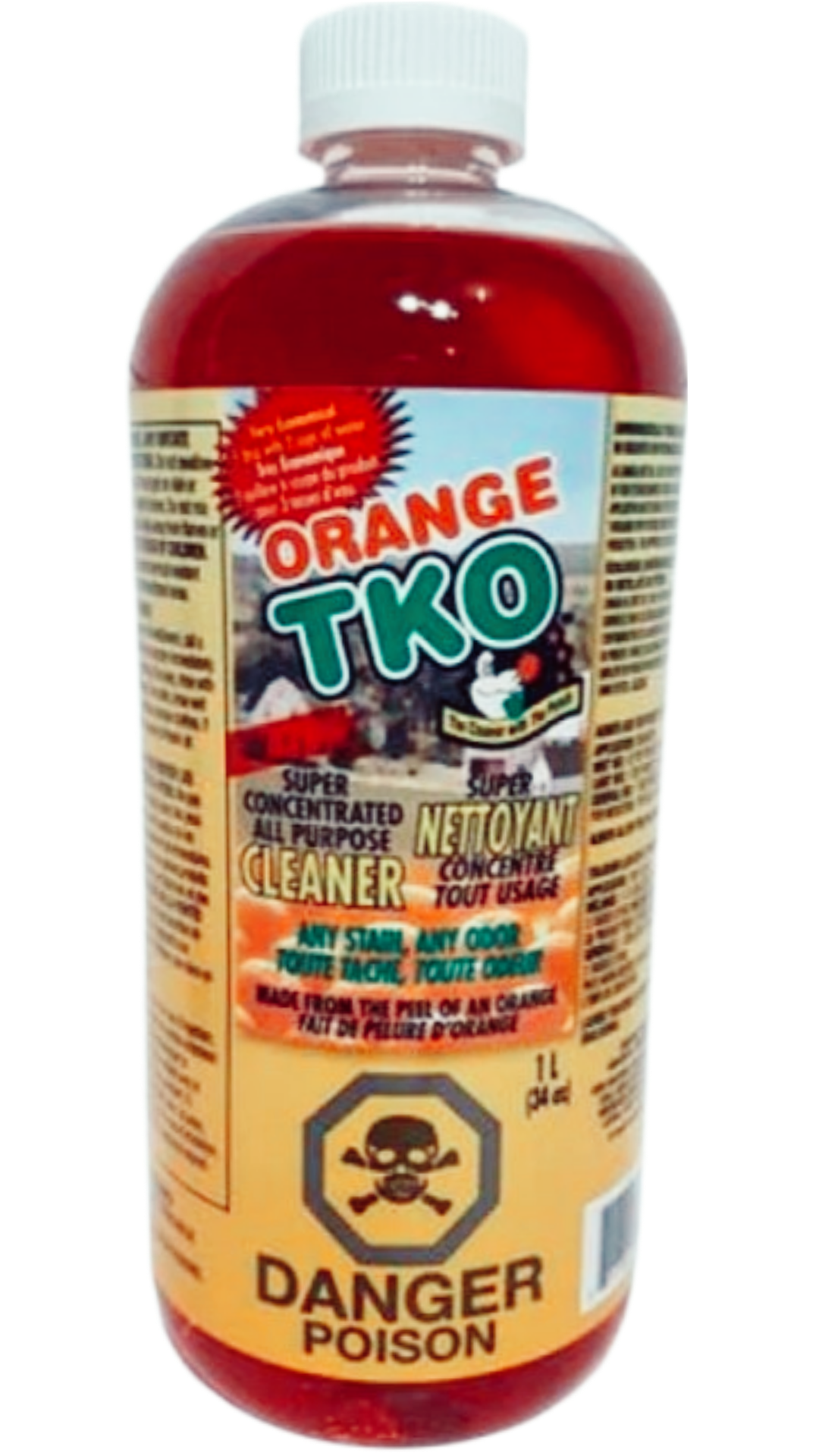 TKO Orange All Purpose Concentrated Organic Cleaner - Www.Shopthatapp.com