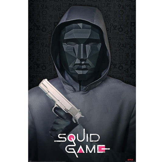 Squid Game Poster Mask Man 266 - www.Shopthatapp.com