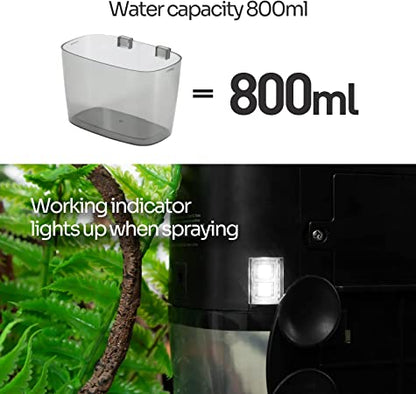 Reptizoo Mini brumisateur portable pour reptiles 0,8 L 800 ml #TR08