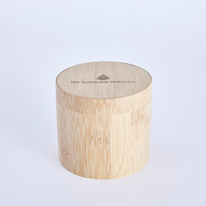 Coffret à montres en bambou