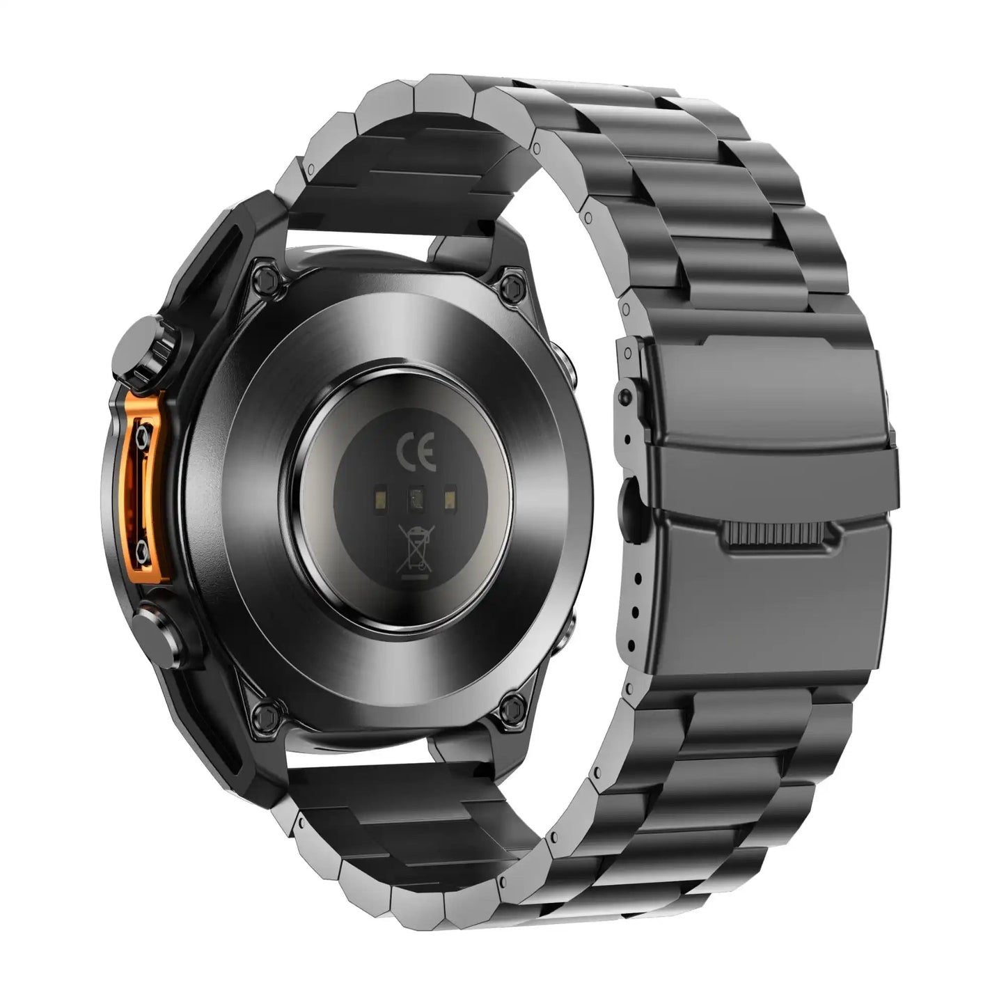 TUTT Tactical Smart Watch For Men | 1.43 Dial | Compass Flashlight Chat-GPT 3TAM Waterproof | Rugged Fitness and Health Tracker | H300 Smartwatch 400mAh Battery - www.Shopthatapp.com