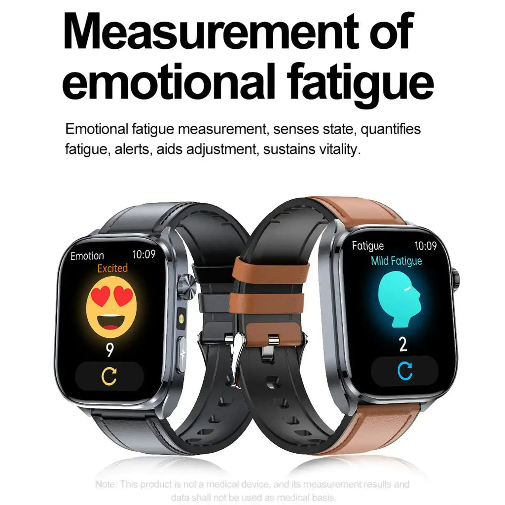 TUTT ECG Smart Watch with, AI Health Monitoring, Body Composition & Bluetooth Calling – 1.39” HD Display, IP68 Waterproof, 340mAh Batter E7 - www.Shopthatapp.com