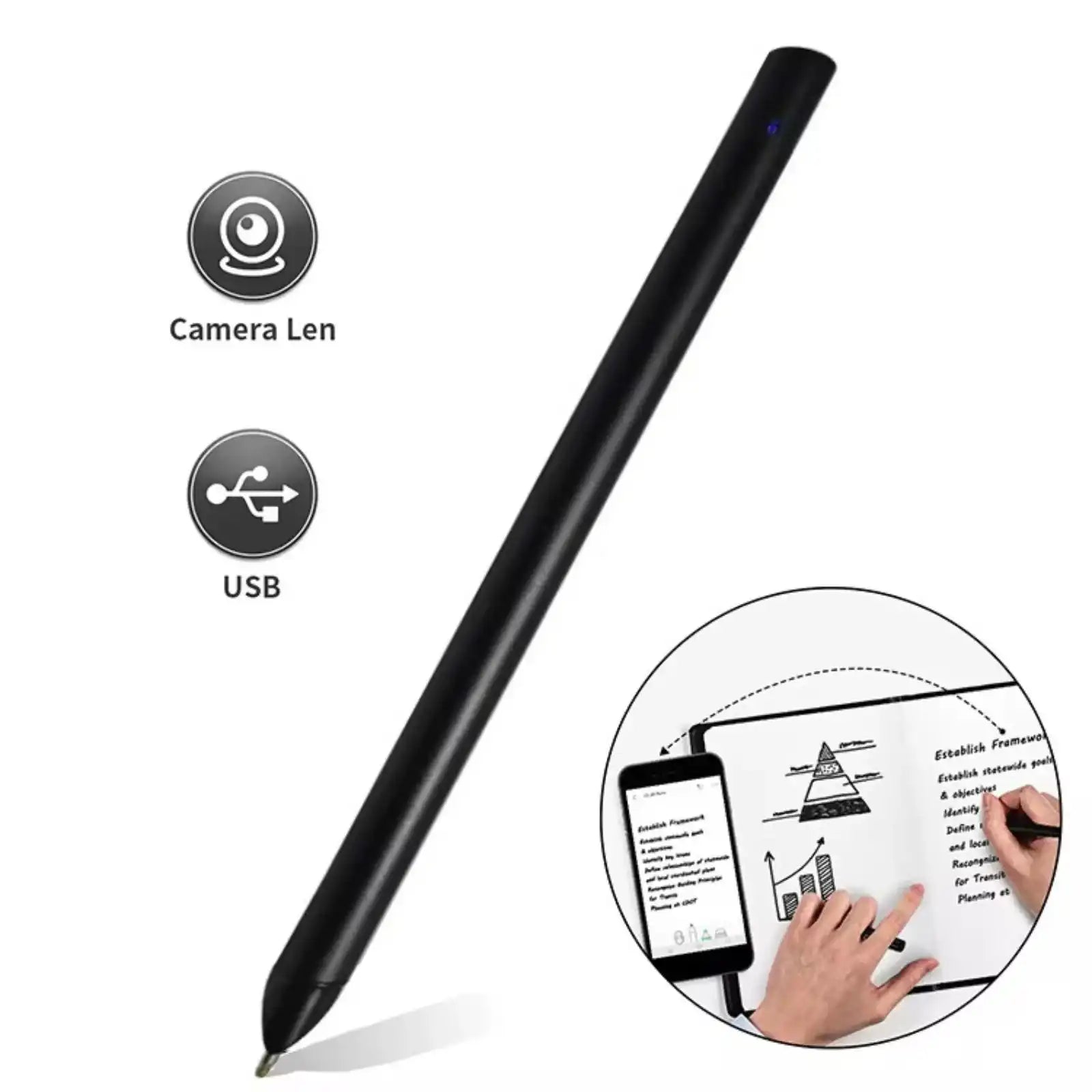 TUTT Smart Pen and Notebook Set | Digital Stylus Writing Board | Real-Time Sync with Android & iOS - www.Shopthatapp.com