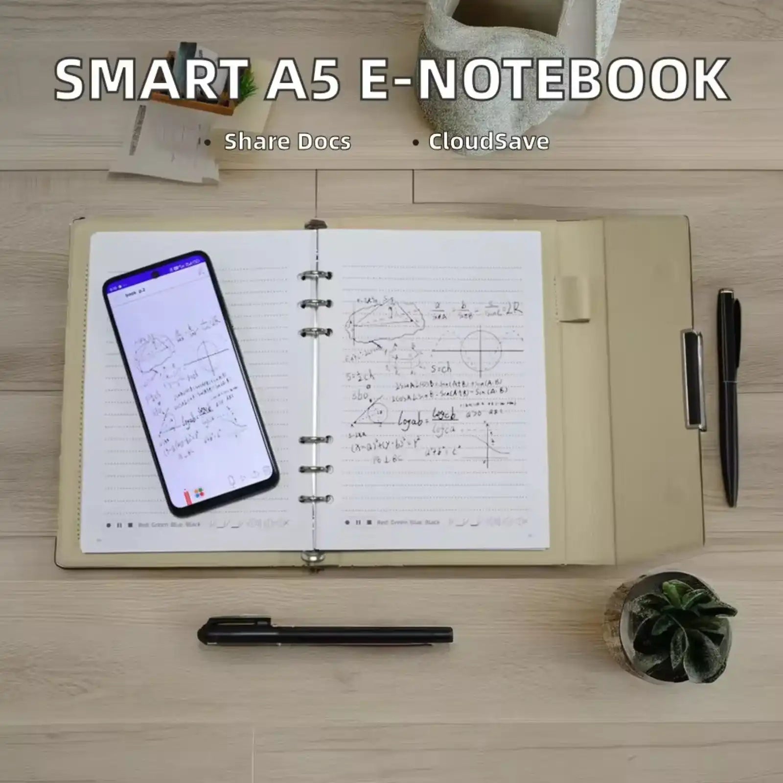 TUTT Smart Pen and Notebook Set | Digital Stylus Writing Board | Real-Time Sync with Android & iOS - www.Shopthatapp.com