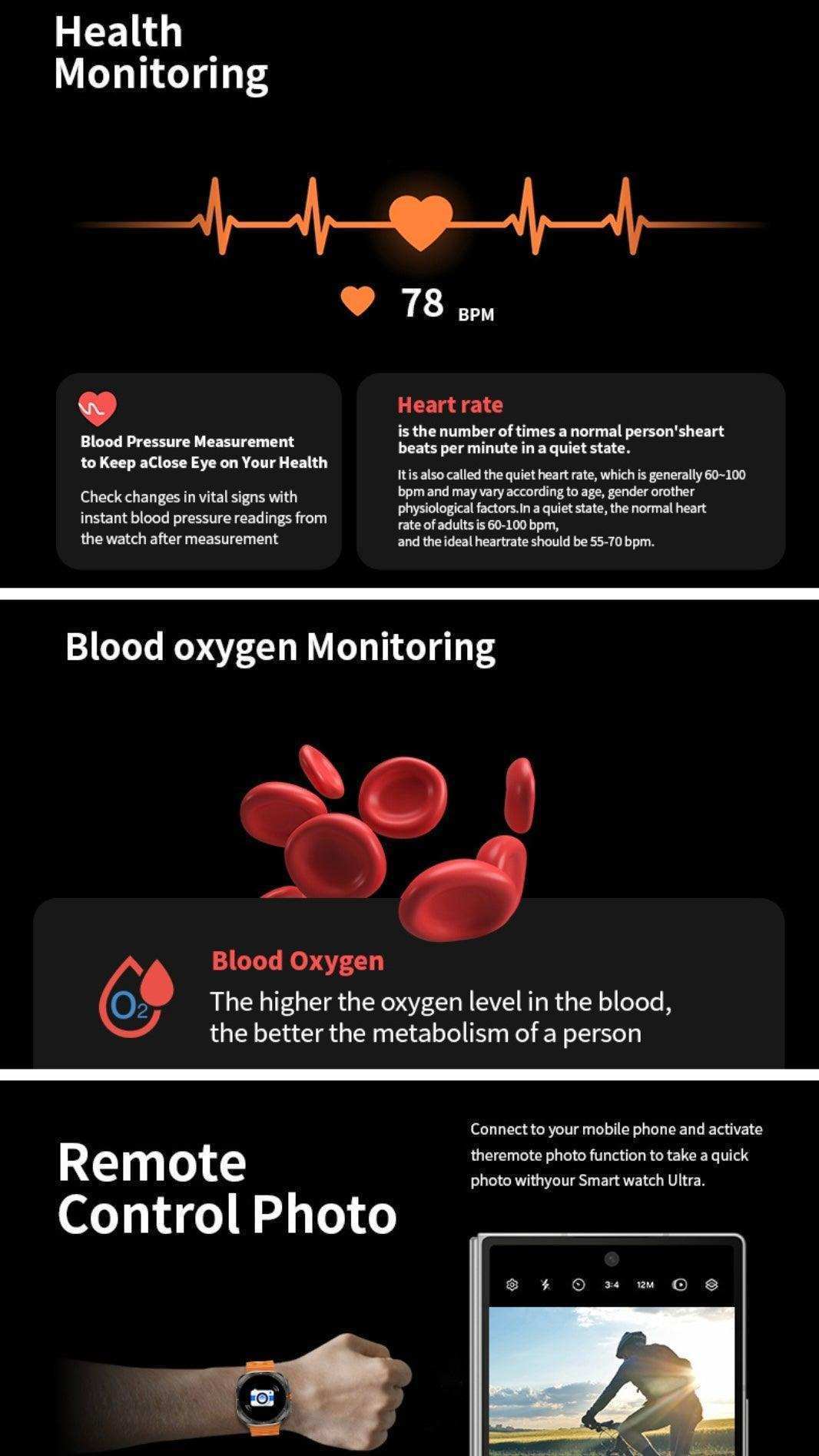 TUTT W7 Smart Watch for Men Women | 1.43” AMOLED Display | Advanced Fitness & Health Smartwatch - www.Shopthatapp.com