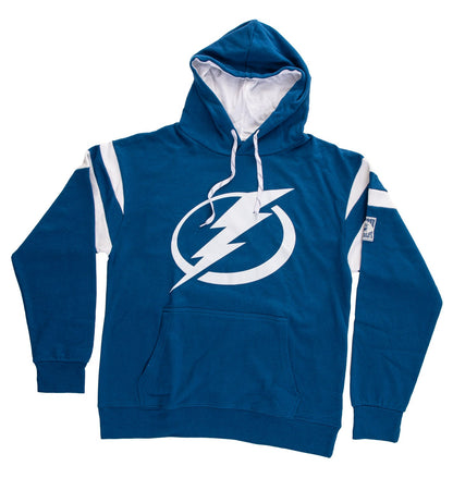 Tampa Bay Lightning Varsity Retro Style Hoodie - www.Shopthatapp.com