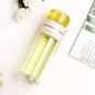 Tea Infuser Filter Separation Double Wall Glass Bottle - www.Shopthatapp.com