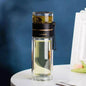 Tea Infuser Filter Separation Double Wall Glass Bottle - www.Shopthatapp.com