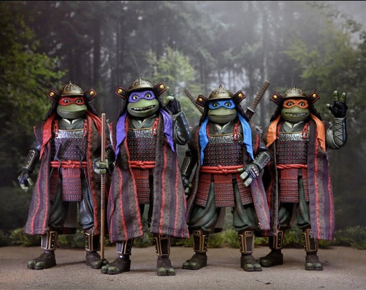 Teenage Mutant Ninja Turtles 3 - Action Figures - Samurai Turtles 4 Pack - www.Shopthatapp.com #