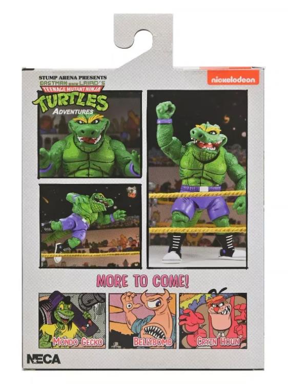 Teenage Mutant Ninja Turtles Adventures Stump Wrestling Leatherhead (Archie Comics) Action Figure - www.Shopthatapp.com #