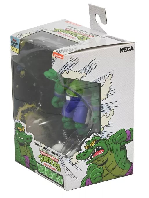 Teenage Mutant Ninja Turtles Adventures Stump Wrestling Leatherhead (Archie Comics) Action Figure - www.Shopthatapp.com #