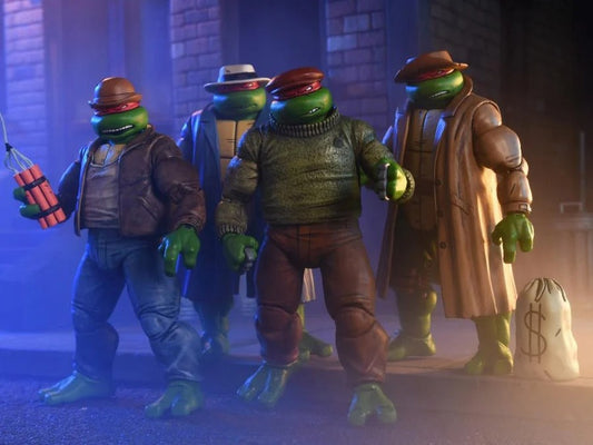 Teenage Mutant Ninja Turtles Gangster Turtles (Mirage Comics) Action Figure 4-Pack - www.Shopthatapp.com #
