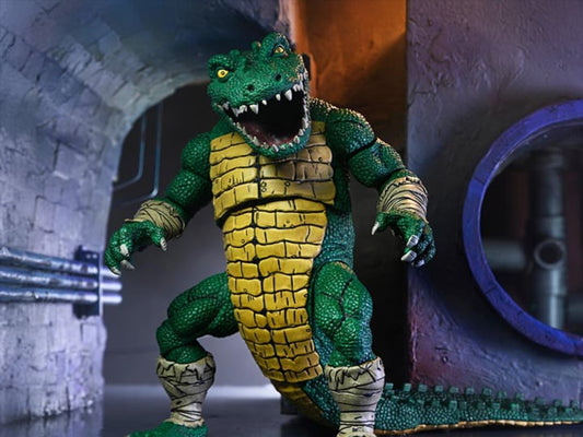 Teenage Mutant Ninja Turtles Leatherhead (Mirage Comics) Deluxe Action Figure - www.Shopthatapp.com #