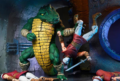 Teenage Mutant Ninja Turtles Leatherhead (Mirage Comics) Deluxe Action Figure - www.Shopthatapp.com #