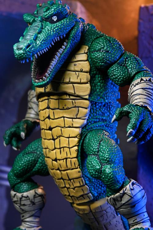 Teenage Mutant Ninja Turtles Leatherhead (Mirage Comics) Deluxe Action Figure - www.Shopthatapp.com #