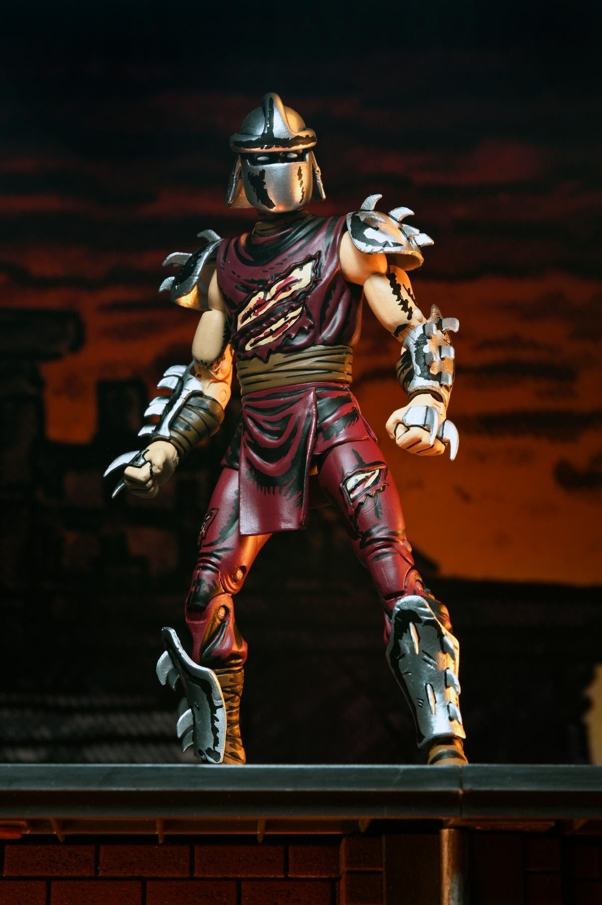 Teenage Mutant Ninja Turtles (Mirage Comics) - 7" Scale Action Figure – Battle Damaged Shredder - www.Shopthatapp.com #