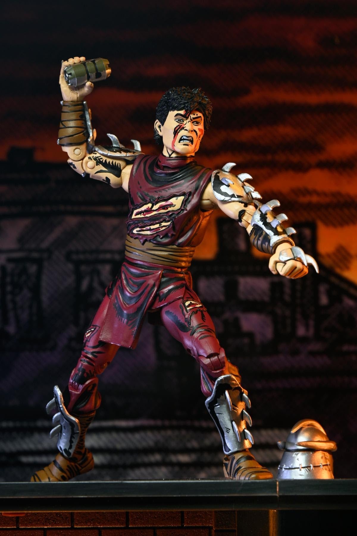 Teenage Mutant Ninja Turtles (Mirage Comics) - 7" Scale Action Figure – Battle Damaged Shredder - www.Shopthatapp.com #