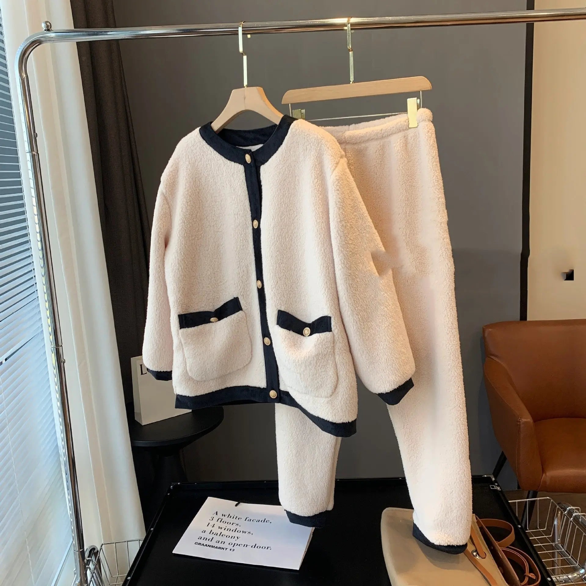 Texture Soft Glutinous Little Fragrant Pajamas Suit For Women - www.Shopthatapp.com