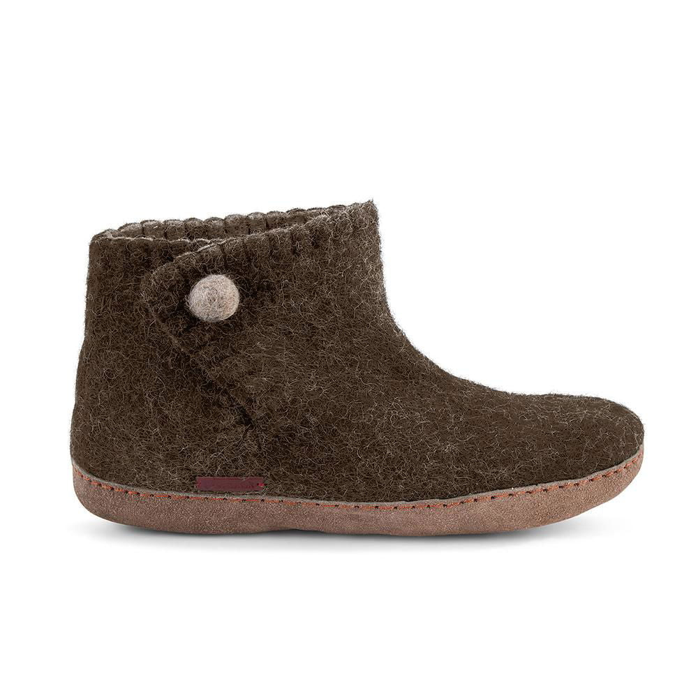 The Daisy - Brown with Leather-Shoes-www.Shopthatapp.com-Betterfelt Canada