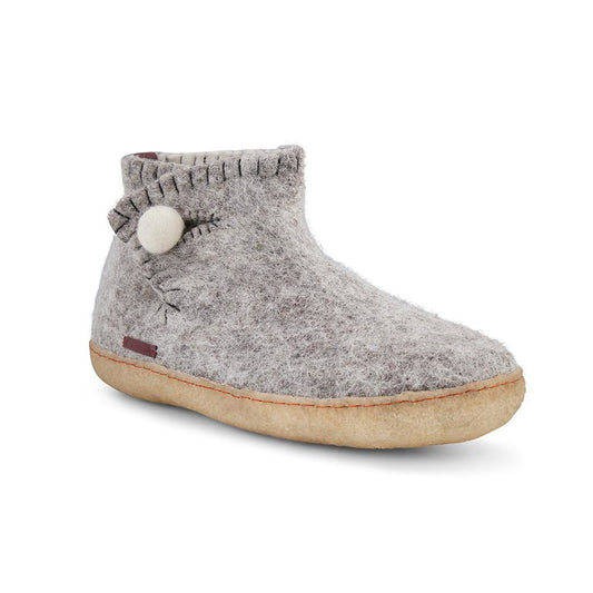 The Daisy - Grey with Rubber-Shoes-www.Shopthatapp.com-Size:46.0-Betterfelt Canada