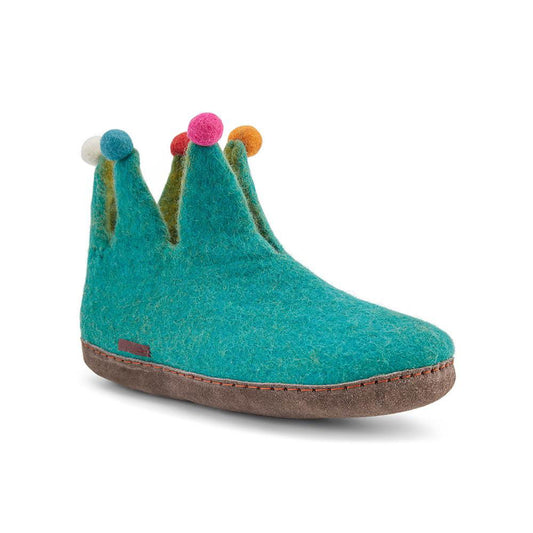 The Jester - Light Blue with Leather-Shoes-www.Shopthatapp.com-Size:46.0-Betterfelt Canada