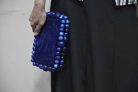 The POSH Azul Clutch - Www.Shopthatapp.com