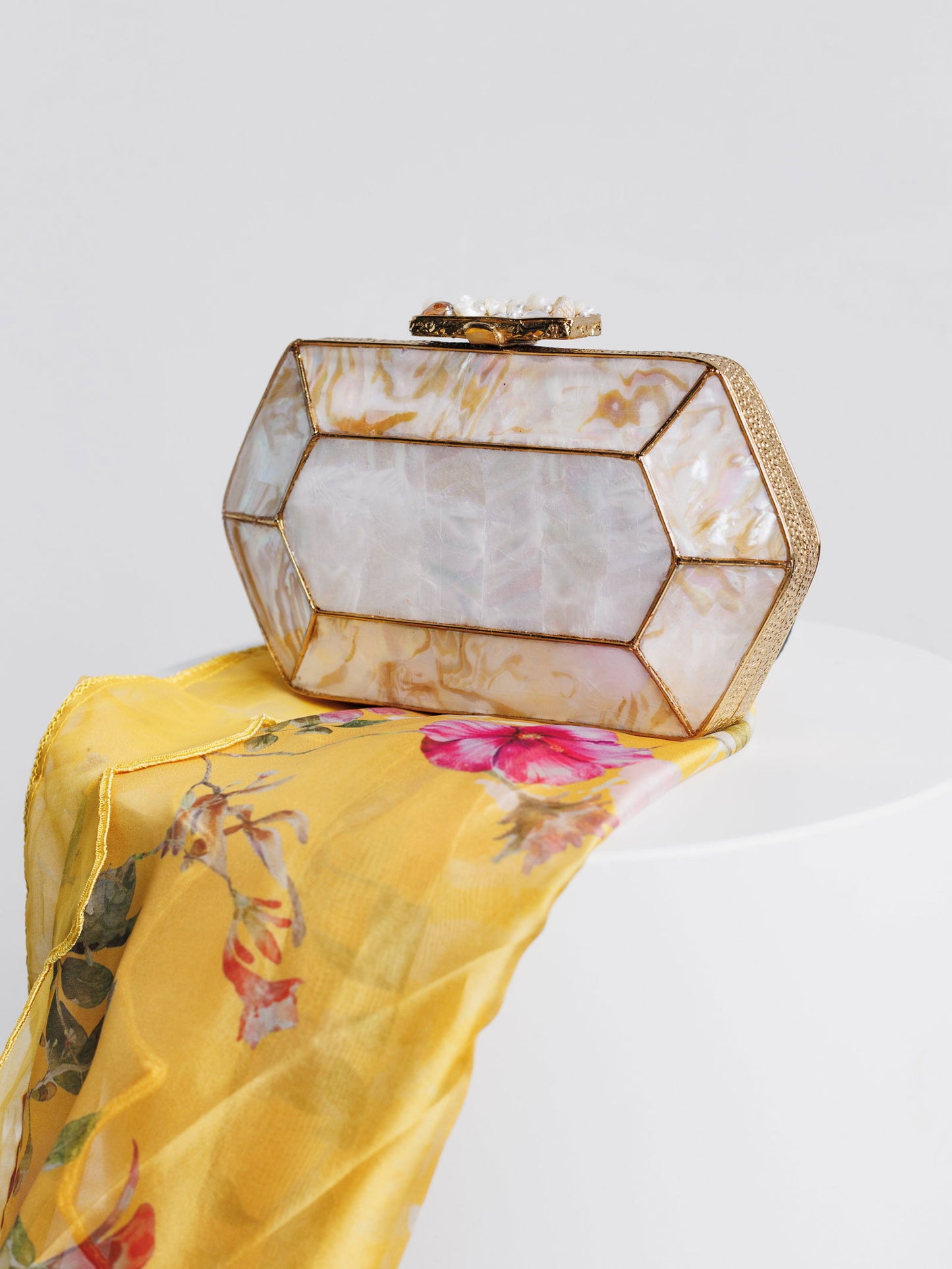 The SAMAR Gold Clutch-Handbags, purses, etc.-www.Shopthatapp.com-Clutch-It Handbags