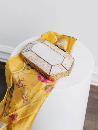 The SAMAR Gold Clutch-Handbags, purses, etc.-www.Shopthatapp.com-Clutch-It Handbags