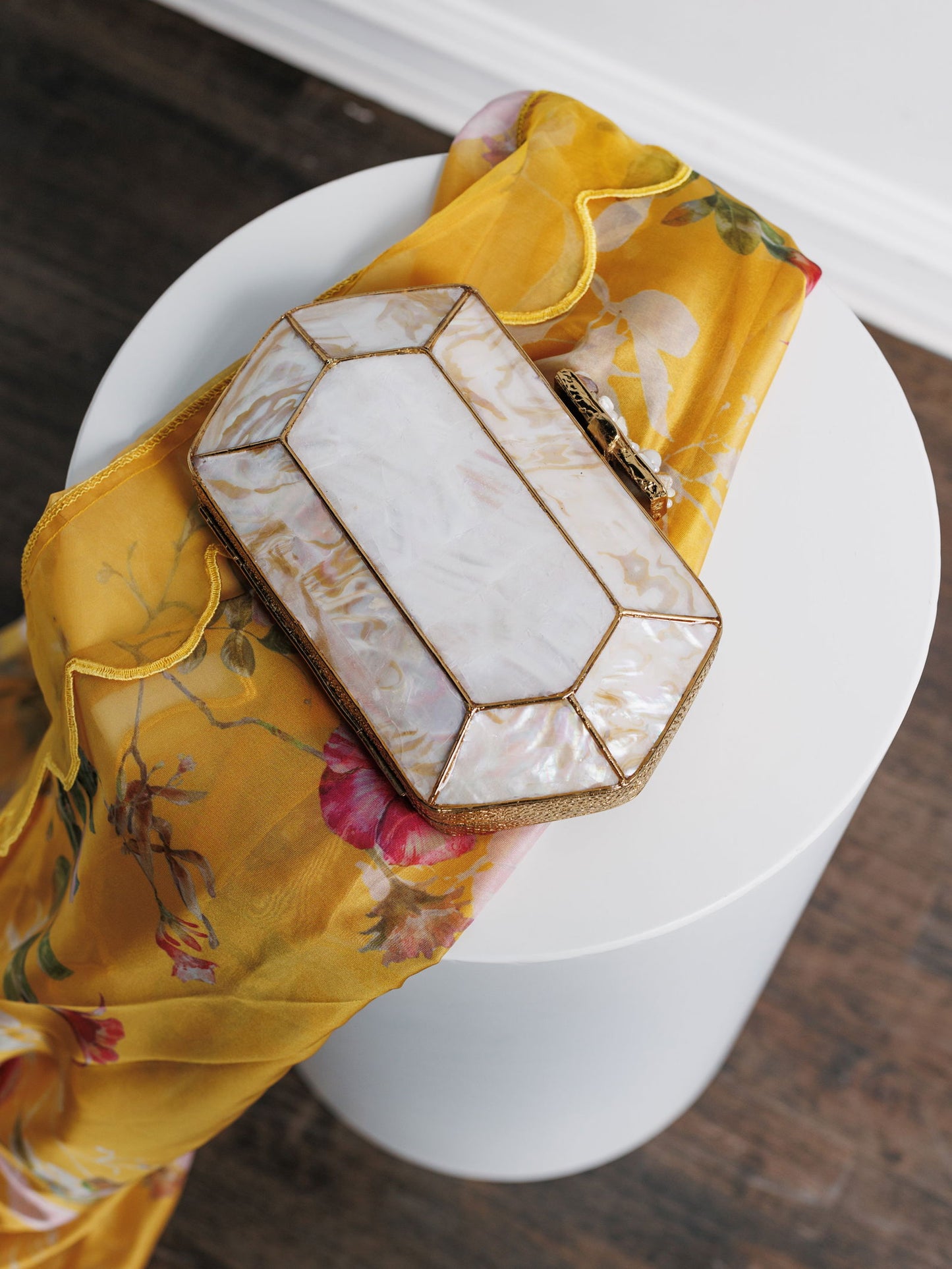 The SAMAR Gold Clutch-Handbags, purses, etc.-www.Shopthatapp.com-Clutch-It Handbags