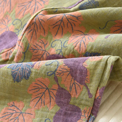 Thin Cotton Gauze Yarn-dyed Jacquard Pajamas Suit For Women - www.Shopthatapp.com #