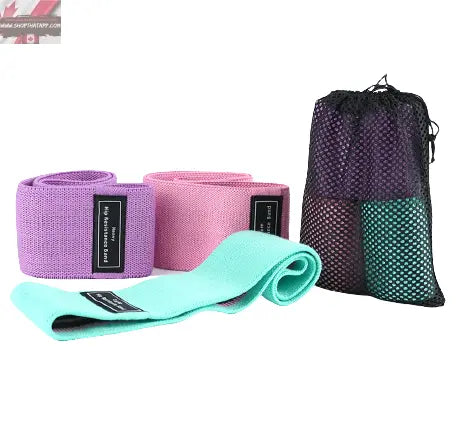 Three Levels Anti-Slip Booty Resistance Bands Set - www.Shopthatapp.com #