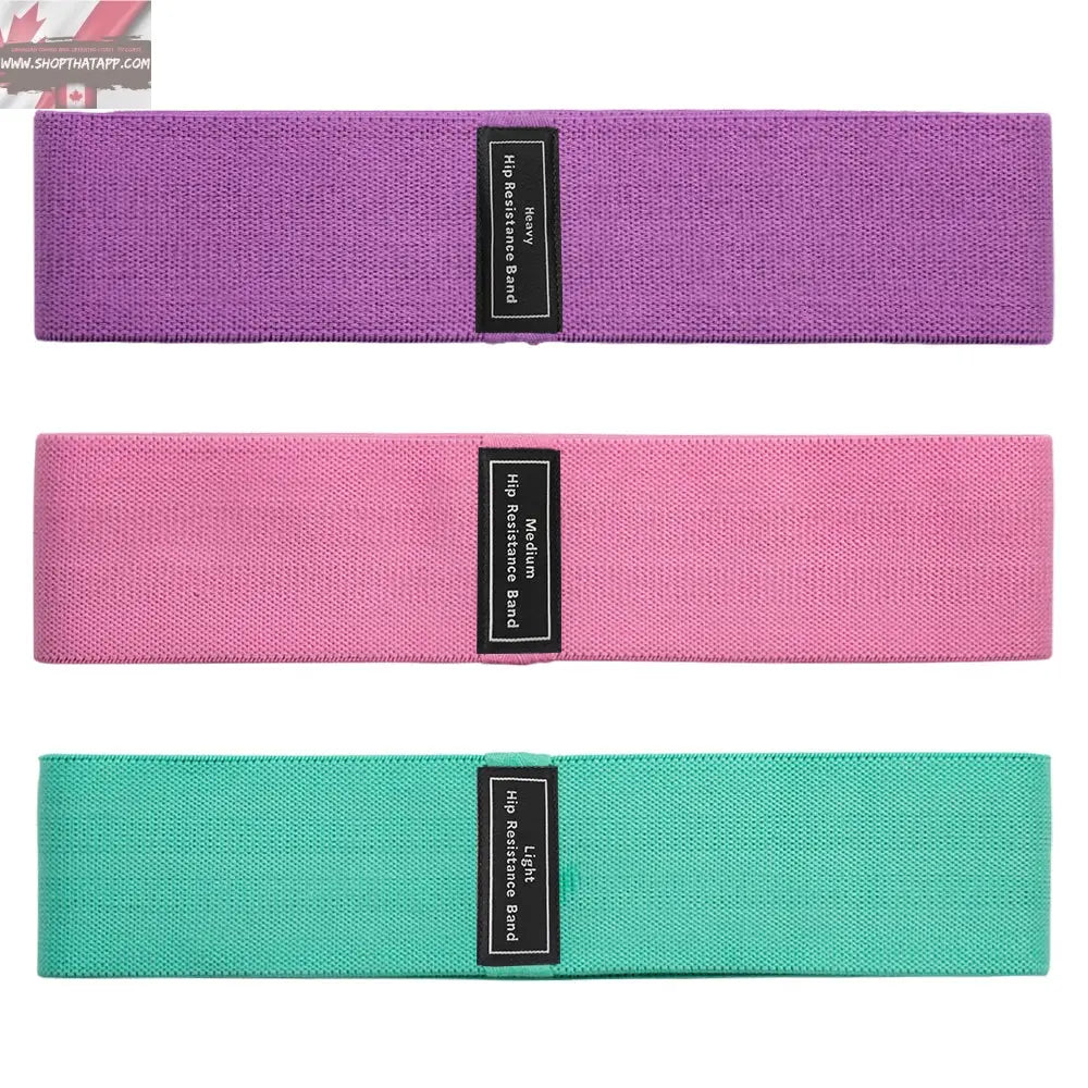Three Levels Anti-Slip Booty Resistance Bands Set - www.Shopthatapp.com #