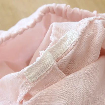 Three-piece Cotton Gauze Pajamas For Women - www.Shopthatapp.com #